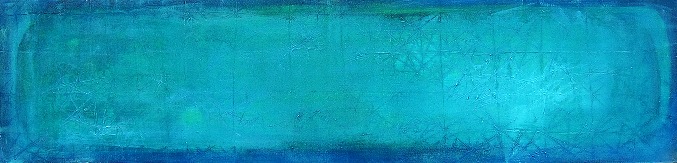 planets b-g-b | acrylic on canvas | 160 x 40 cm | 2010